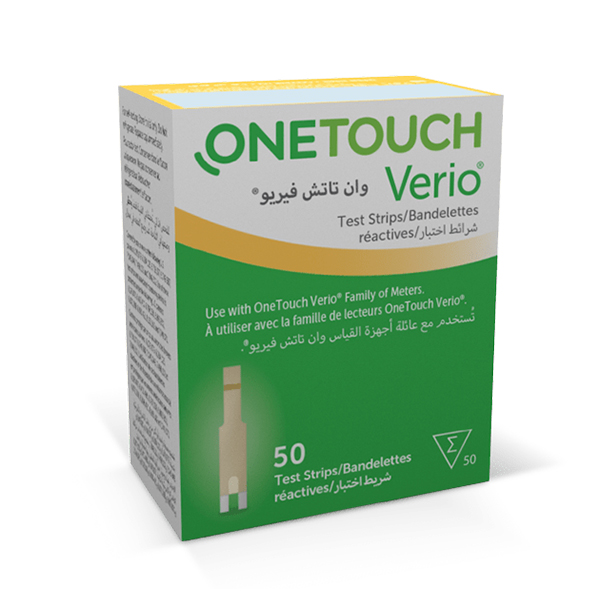 One Touch Verio Reflect 50 Strips